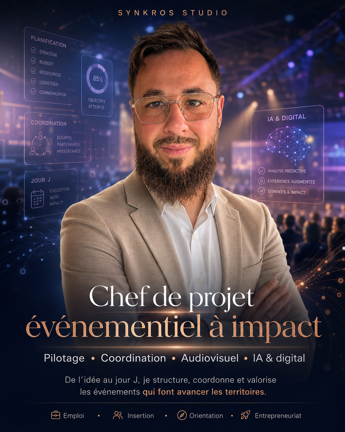Abderrahmane Kanouni, fondateur de Synkros Studio